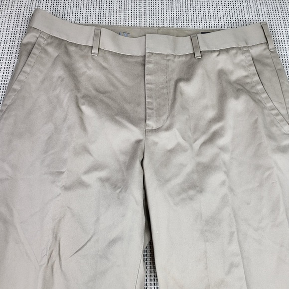 Bonobos Other - Bonobos Wednesday Pants Mens 32x30 Beige Chino Flat Front‎ Straight Leg Casual